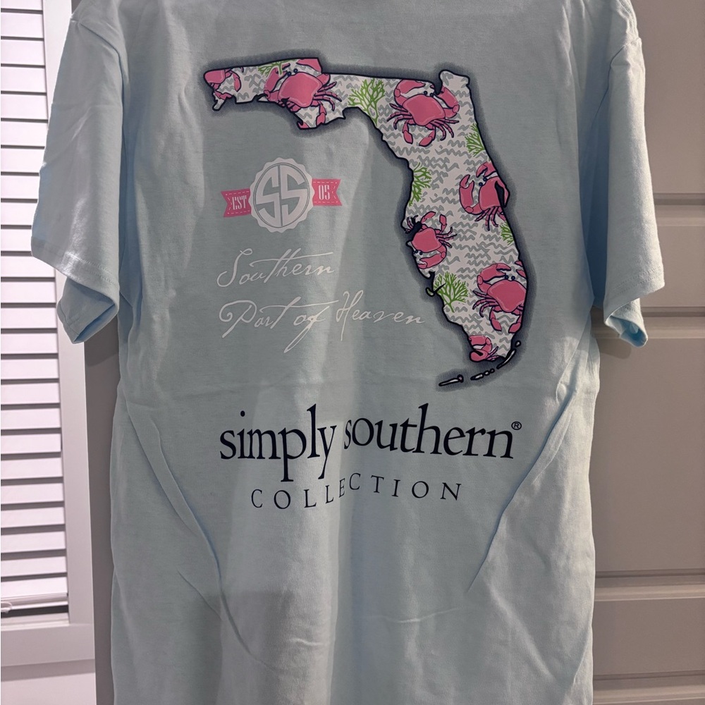 Simply Southern Light Blue T-Shirt